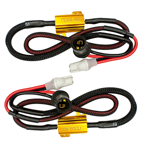 LED Resistance with 25W47ohm cable