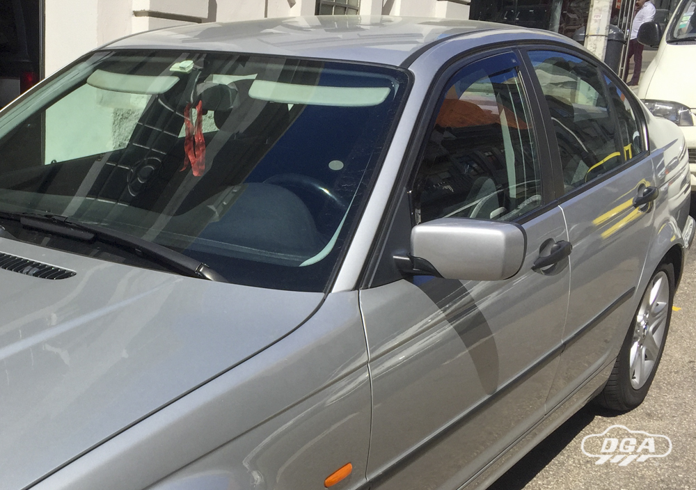 Derivabrisas BMW Serie 3 , SEDAN, 1998 - 2005, 4 Puertas, Delantera, Interior