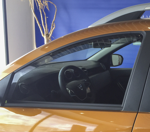 Chuventos DACIA DUSTER II, SUV, 2017 - 2024, 5 Portas, Frente, Interior