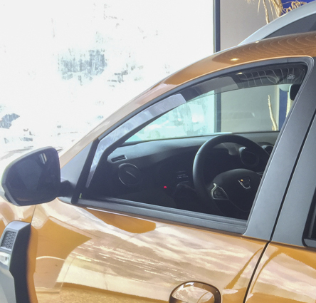 Chuventos DACIA DUSTER II, SUV, 2017 - 2024, 5 Portas, Frente, Interior