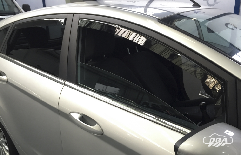 Chuventos FORD FIESTA, HATCH, 2008 - 2017, 5 Portas, Frente e Retaguarda, Interior