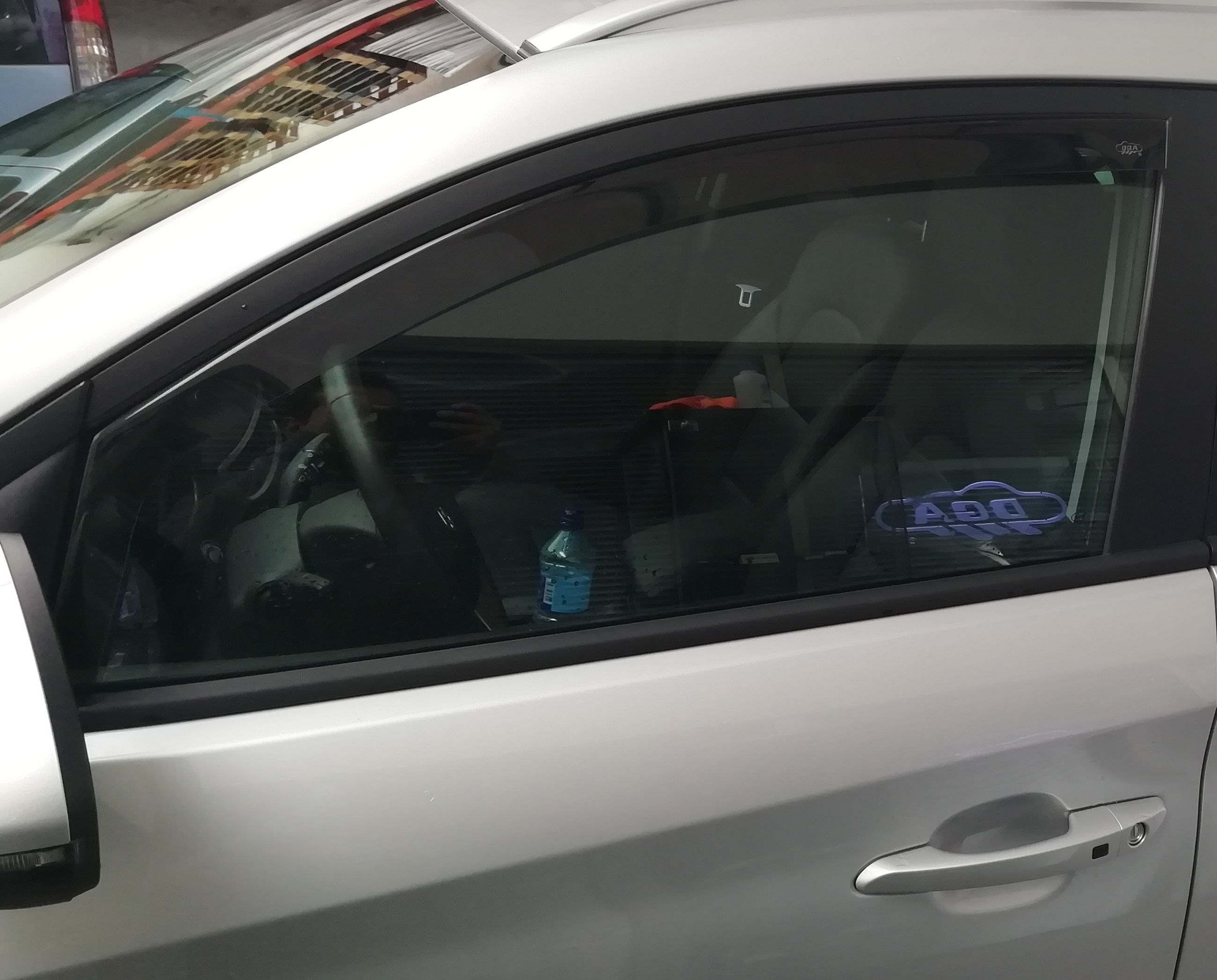 Wind Defletors HYUNDAI ix35, SUV, 2015 - 2019, 5 Doors, Front, In-Channel