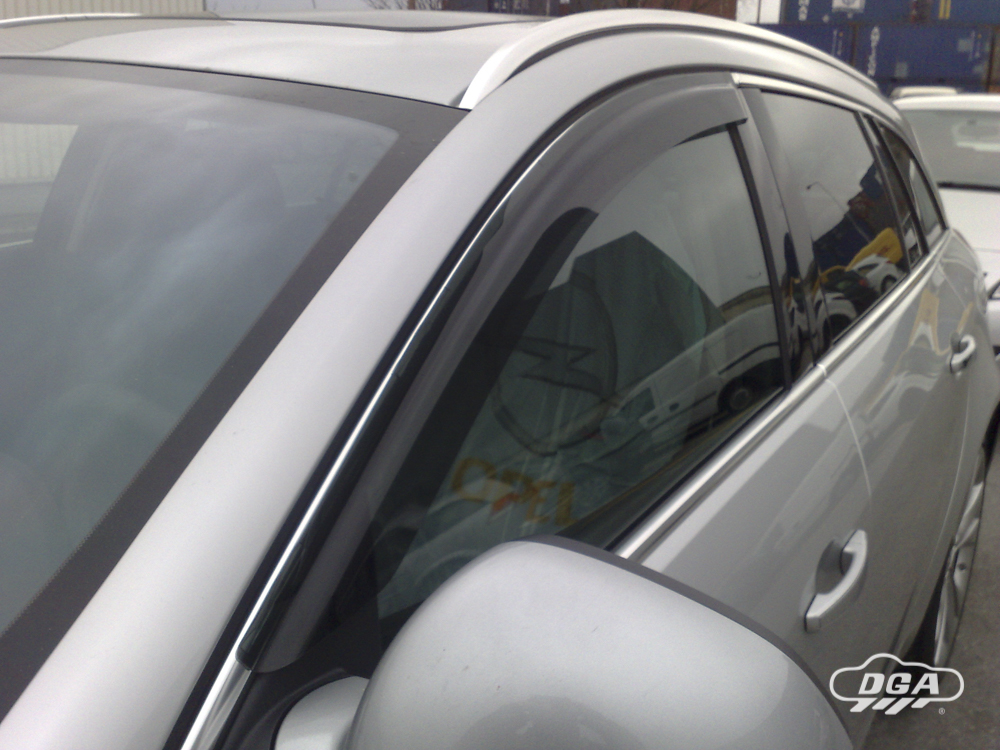 Wind Defletors OPEL INSIGNIA, SEDAN, SW, 2008 - 2017, 4/5 Doors, Front, Exterior