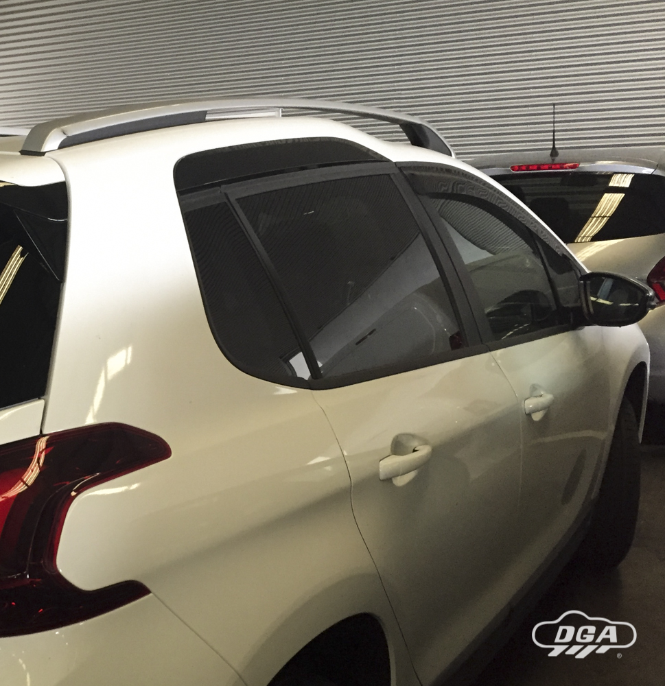Wind Defletors PEUGEOT 2008, SUV, 2013 - , 5 Doors, Front, Exterior