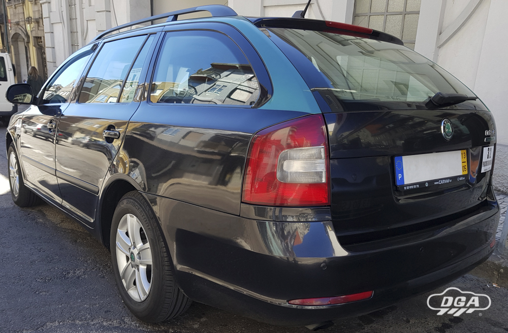 Wind Defletors SKODA OCTAVIA II FL , SEDAN, SW, 2008 - 2013, 4/5 Doors, Front, Exterior