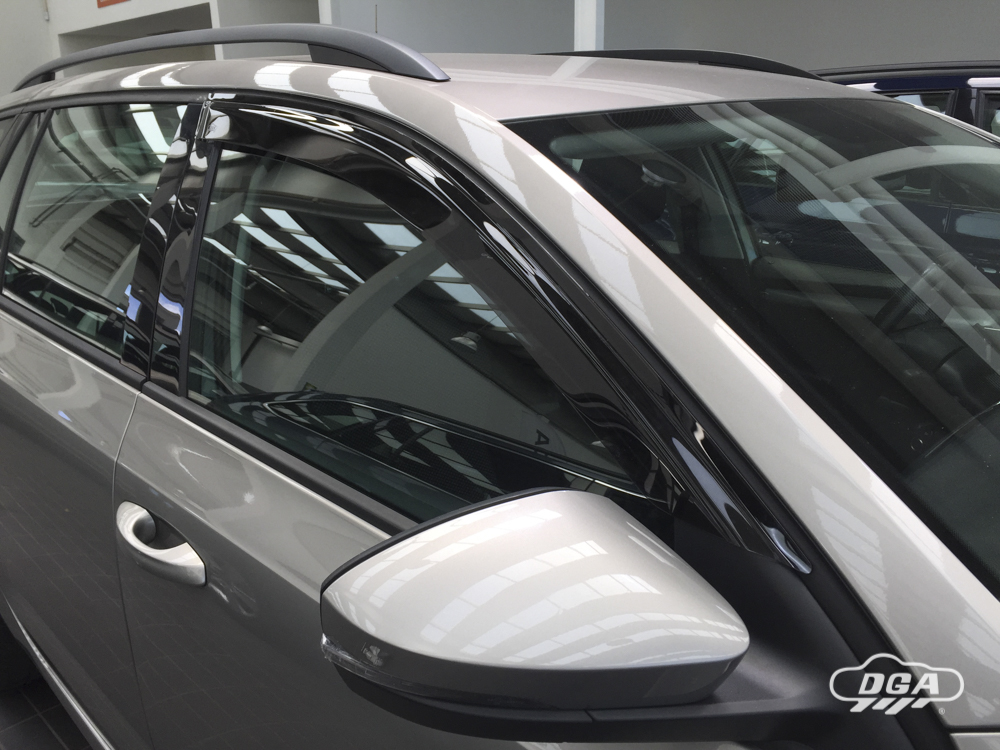 Wind Defletors SKODA OCTAVIA III, SEDAN, SW, 2013 - , 4/5 Doors, Front, Exterior