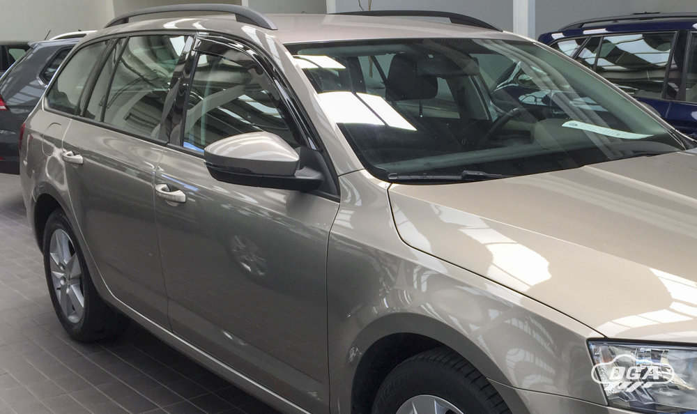 Wind Defletors SKODA OCTAVIA III, SEDAN, SW, 2013 - , 4/5 Doors, Front, Exterior