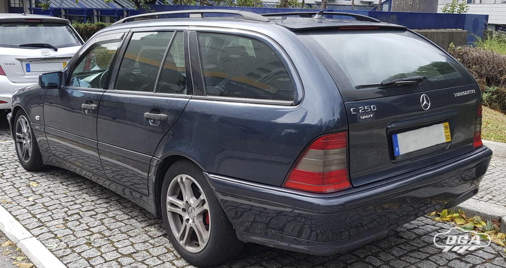 Wind Defletors MERCEDES C CLASS, CLASSE C, SEDAN, SW, 1993 - 2000, 4/5 Doors, Front, In-Channel