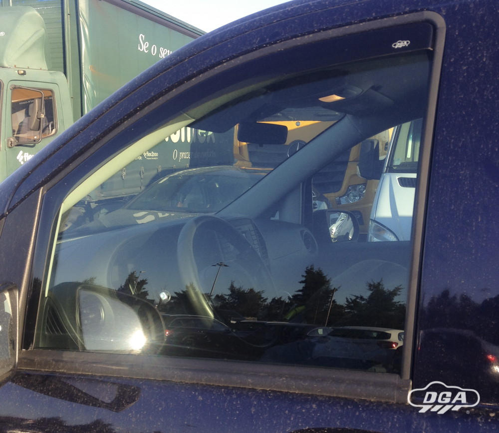 Wind Defletors MERCEDES VIANO III, BUS, VAN, 2014 - , 5 Doors, Front, In-Channel