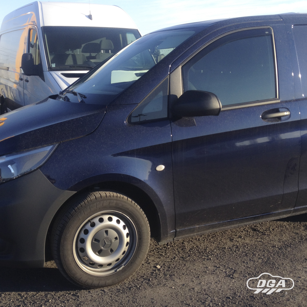 Wind Defletors MERCEDES VIANO III, BUS, VAN, 2014 - , 5 Doors, Front, In-Channel