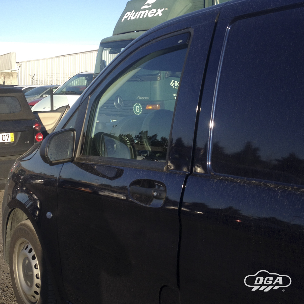 Wind Defletors MERCEDES VIANO III, BUS, VAN, 2014 - , 5 Doors, Front, In-Channel