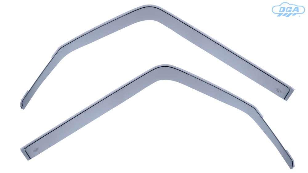 Wind Defletors MITSUBISHI CANTER, TRUCK, -1996, 2 Doors, Front, In-Channel