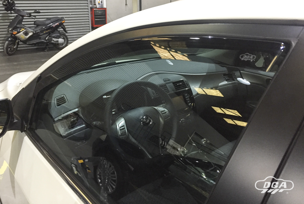 Wind Defletors NISSAN PULSAR, MPV, 2014 - 2018, 5 Doors, Front, In-Channel