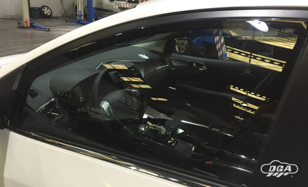 Wind Defletors NISSAN PULSAR, MPV, 2014 - 2018, 5 Doors, Front, In-Channel