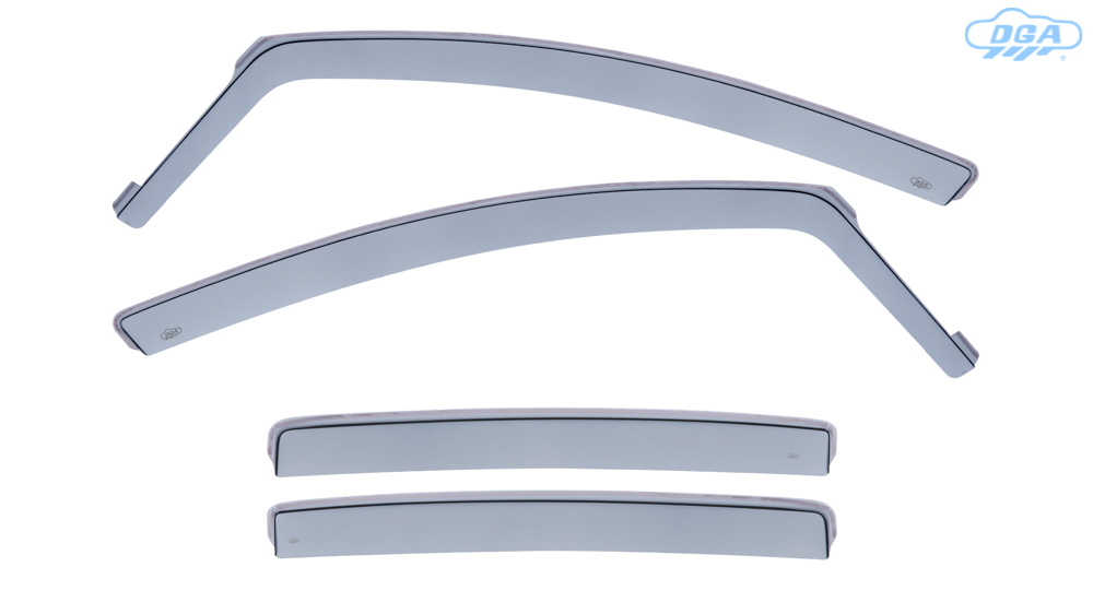 Wind Defletors OPEL CORSA D, HATCH, SEDAN, 2006 - 2014, 4/5 Doors, Front & Rear, In-Channel