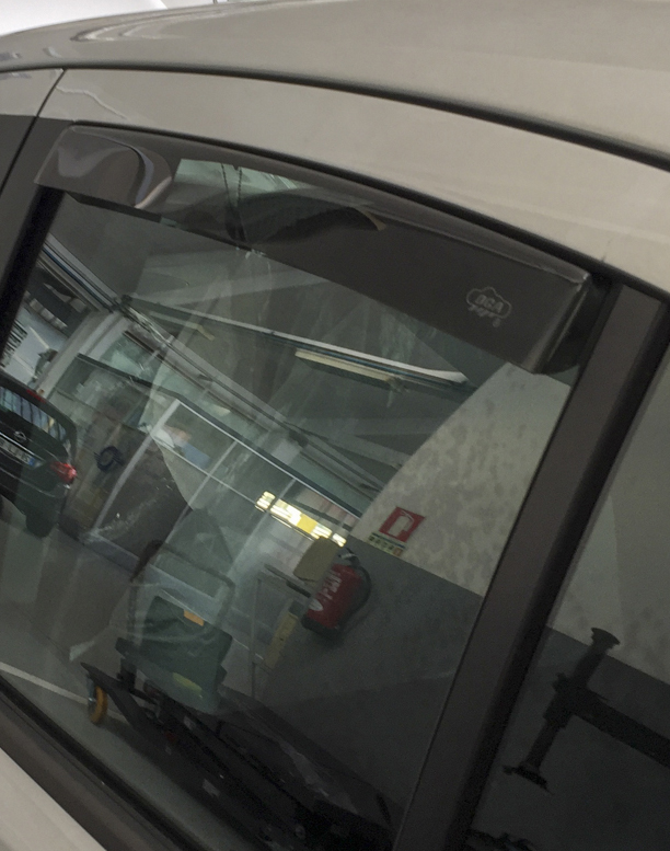 Wind Defletors OPEL CORSA E, HATCH, SEDAN, 2015 - , 4/5 Doors, Rear, In-Channel