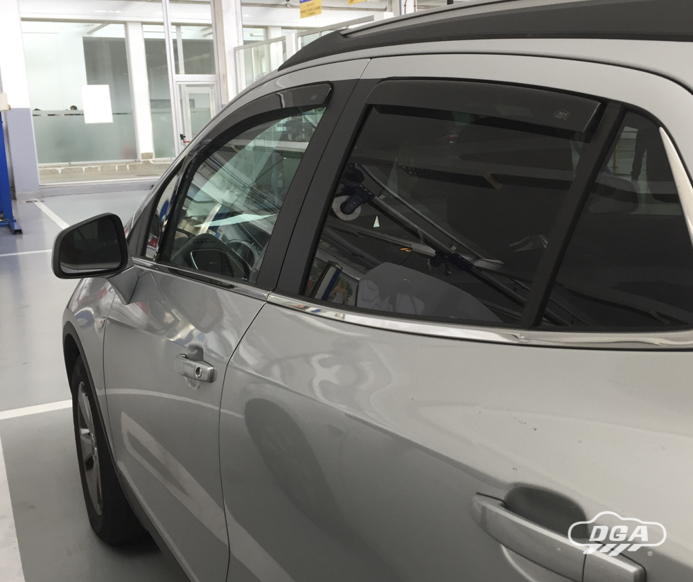 Wind Defletors OPEL MOKKA, SUV, 2012 - 2020, 5 Doors, Front & Rear, In-Channel