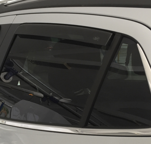 Wind Defletors OPEL MOKKA, SUV, 2012 - 2021, 5 Doors, Rear, In-Channel
