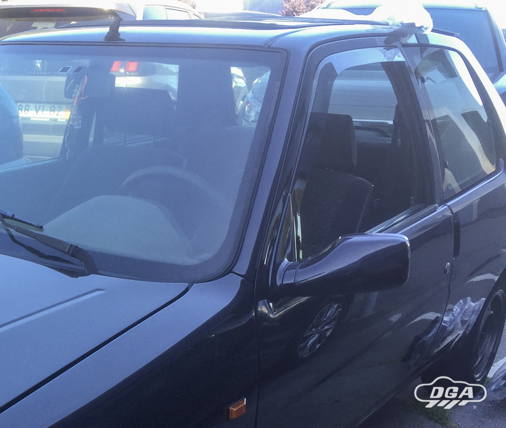 Wind Defletors PEUGEOT 106, HATCH, 1992 - 2003, 3 Doors, Front, In-Channel