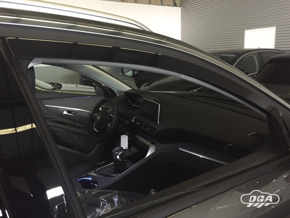 Wind Defletors PEUGEOT 3008 II , SUV, 2016 - 2023, 5 Doors, Front & Rear, In-Channel