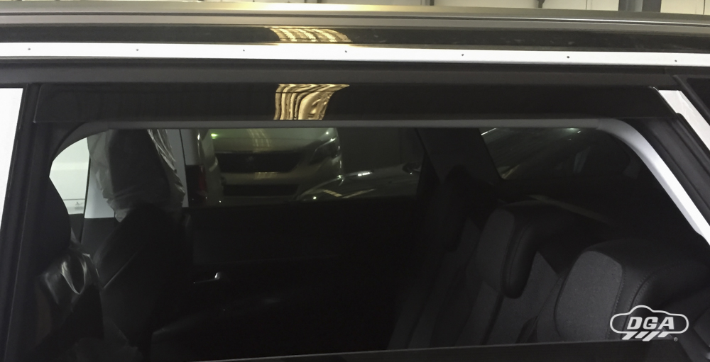 Wind Defletors PEUGEOT 5008 II, SUV, 2017 - 2024, 5 Doors, Rear, In-Channel