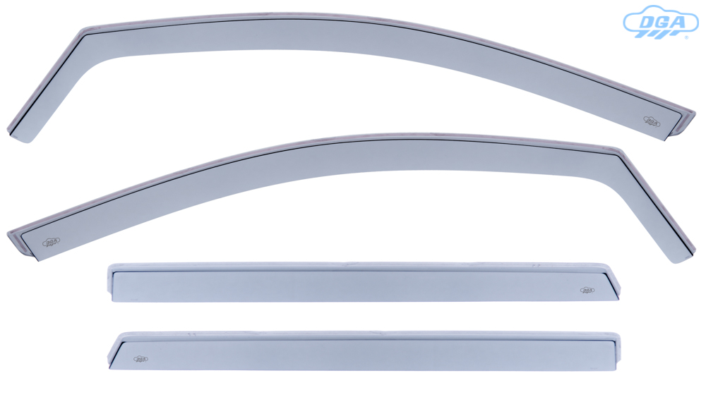 Wind Defletors PEUGEOT 5008 II, SUV, 2017 - 2024, 5 Doors, Front & Rear, In-Channel