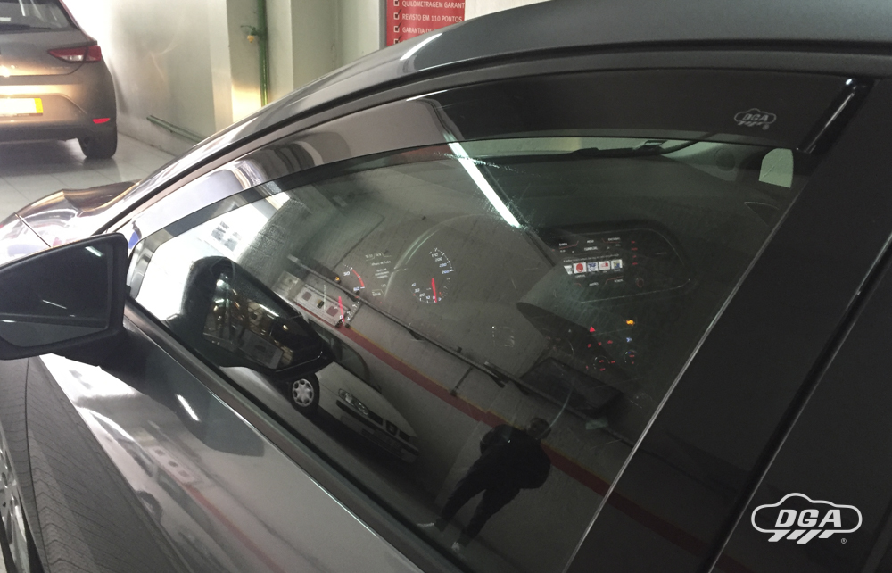 Wind Defletors SEAT LEON ST, SW, 2013 - 2020, 5 Doors, Front, In-Channel