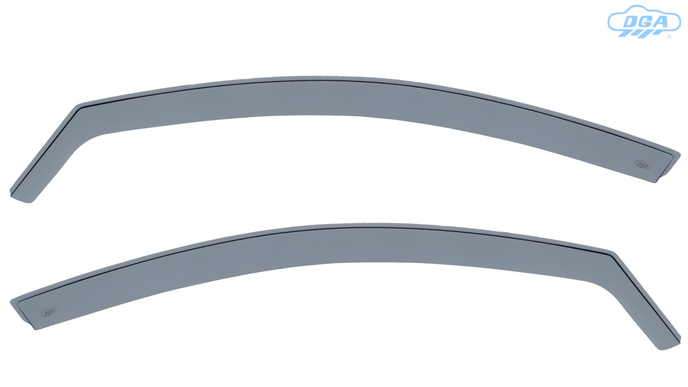 Wind Defletors SKODA SUPERB II, SEDAN, 2008 - 2015, 4/5 Doors, Front, In-Channel