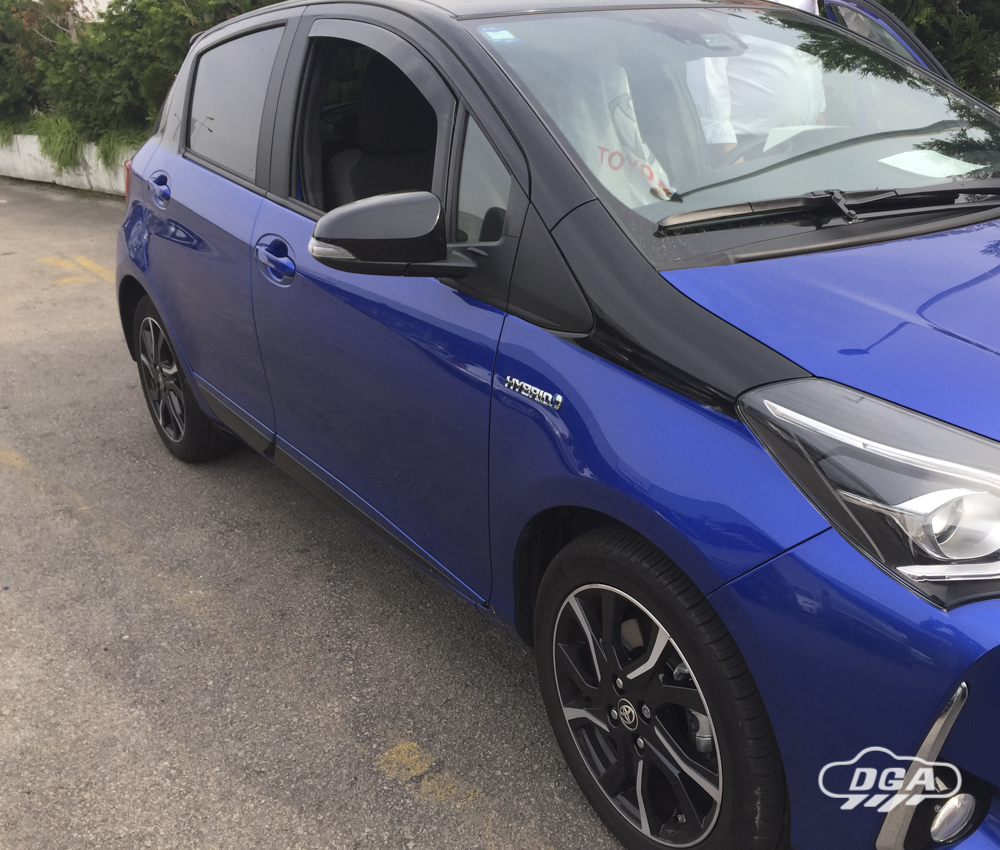 Wind Defletors TOYOTA YARIS III, HATCH, 2011 - , 5 Doors, Front, In-Channel