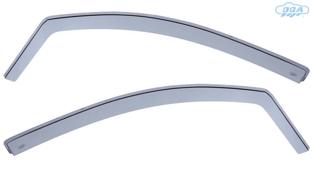 Wind Defletors TOYOTA AYGO, HATCH, 2014 - 2021, 5 Doors, Front, In-Channel