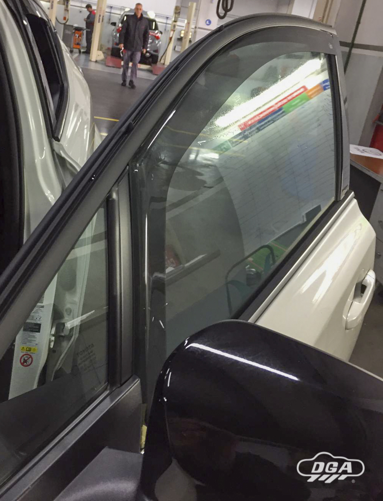 Wind Defletors TOYOTA C-HR, SUV, 2016 - 2023, 5 Doors, Front, In-Channel