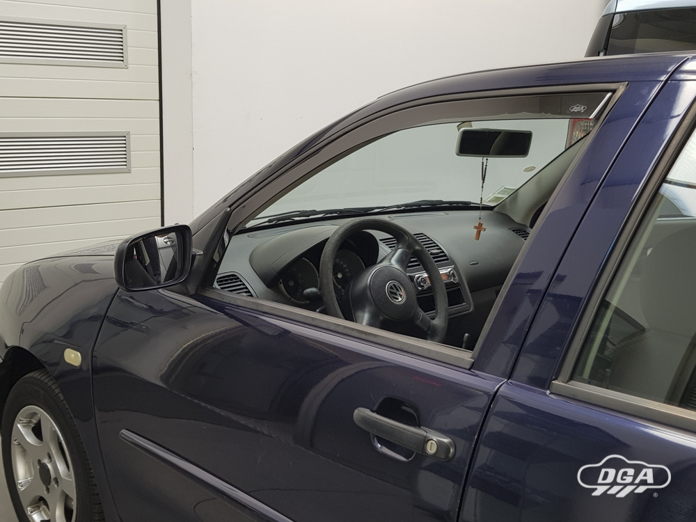 Wind Defletors VW CADDY, VAN, 1996 - 2003, 2 Doors, Front, In-Channel