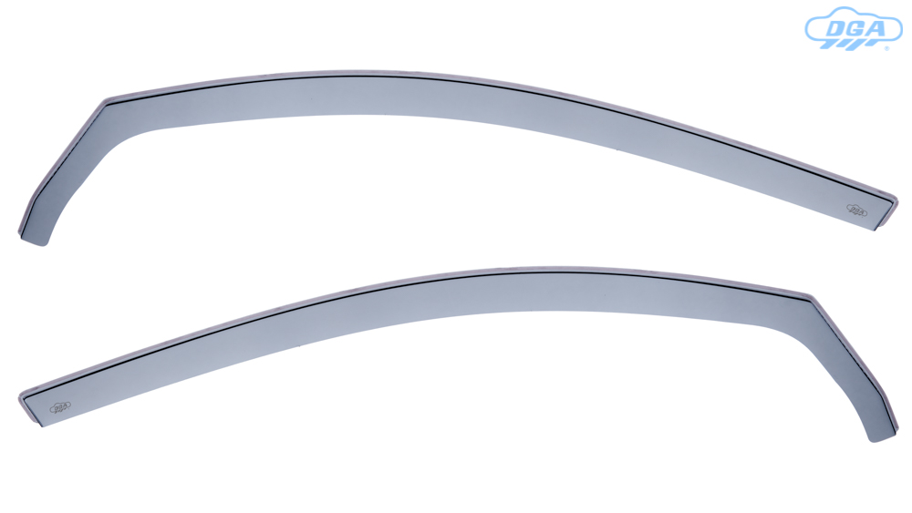 Wind Defletors VW GOLF VI, HATCH, 2008 - 2012, 3 Doors, Front, In-Channel