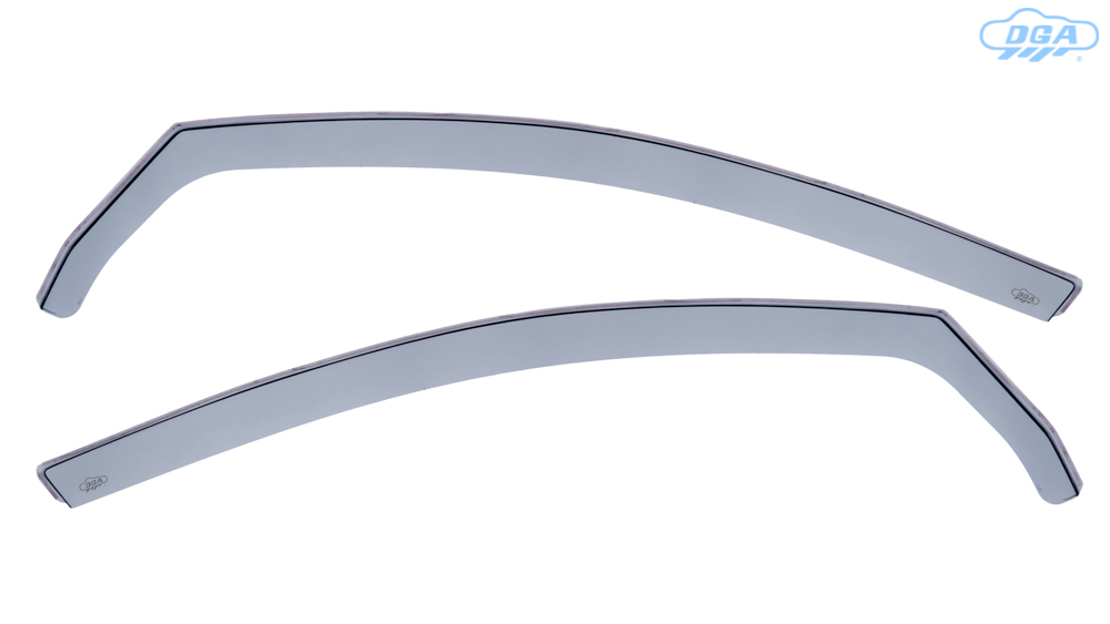 Wind Defletors VW GOLF VI, HATCH, 2008 - 2012, 5 Doors, Front, In-Channel