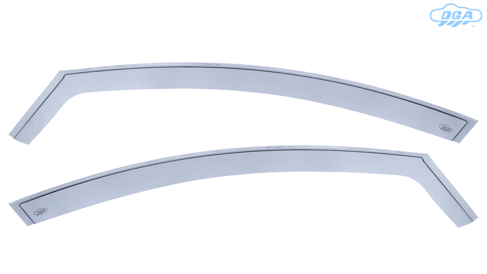 Wind Defletors VOLVO V60, SW, 2010 - , 5 Doors, Front, In-Channel