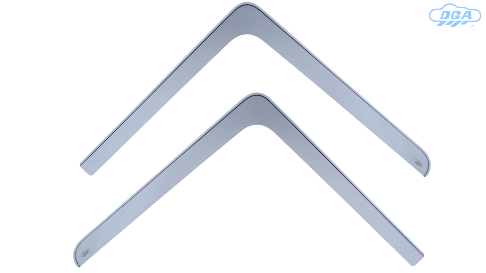 Wind Defletors SCANIA HIGHLINE, TRUCK, - 2016, Front, In-Channel