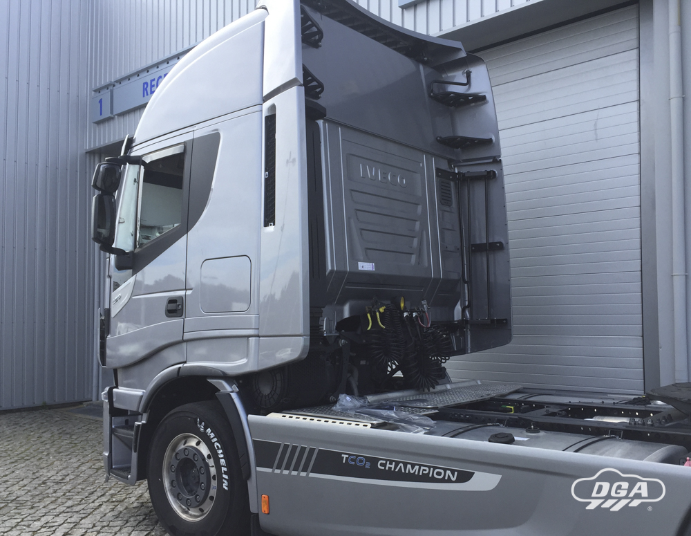 Derivabrisas IVECO EUROCARGO II, TRUCK, 2002 - , Delantera, Interior