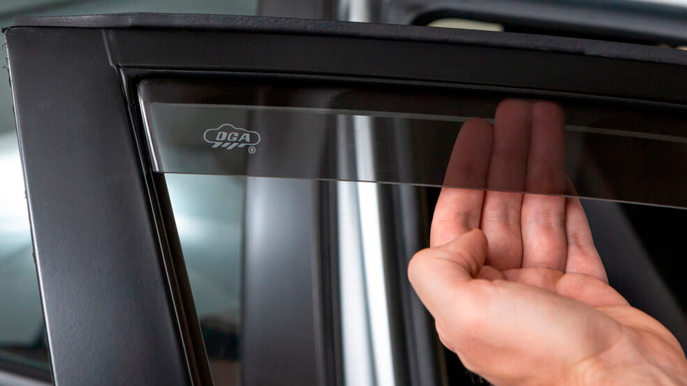 Wind Defletors TOYOTA PROACE, VAN, 2007 - 2016, 4/5 Doors, Front, In-Channel