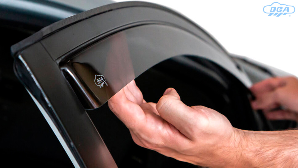 Wind Defletors TOYOTA PROACE, VAN, 2007 - 2016, 4/5 Doors, Front, In-Channel