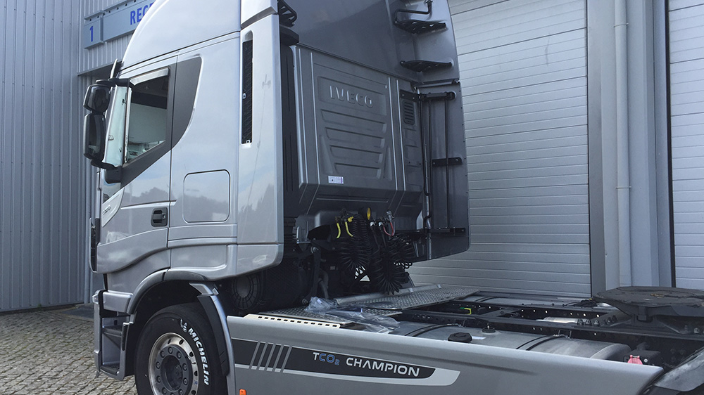 Chuventos DAF XB , TRUCK, 2023 -, Frente, Interior