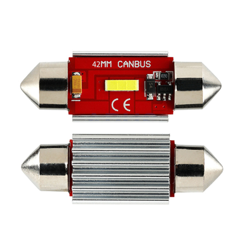 LEDs Tubulares CanBus 42mm, 12V, 6000k