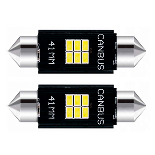 LEDs Festoon CanBus 41mm, 12/24V, 6000k