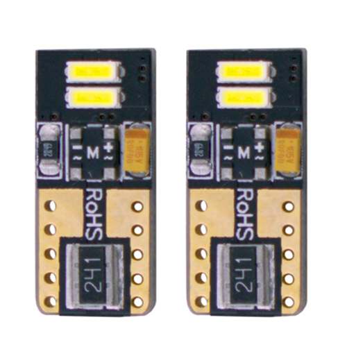 LEDs T10 / W5W Canbus, 3 LEDs, 12V, 6000K