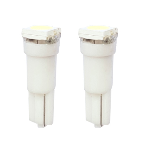 LEDs T5 12V - 1.2W w2x4, 6000k