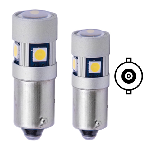 LEDs BA9S 3030 SMD, 12/24V, 6000K