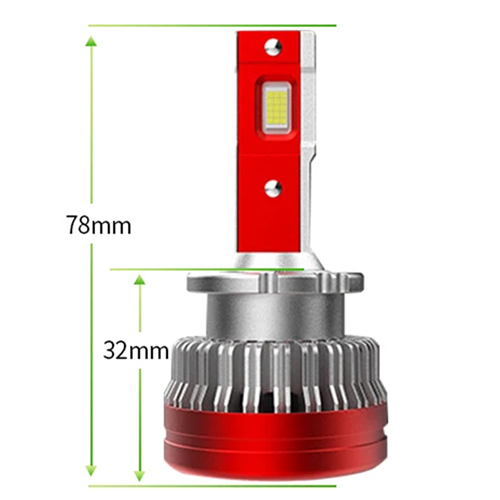 D2S - Kit Conversão LEDs, 12/24V 6000k