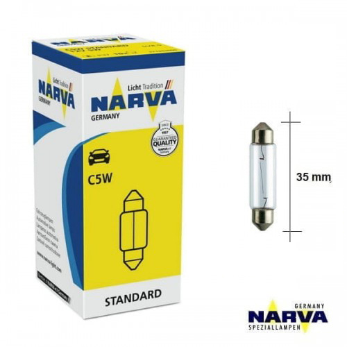 Lampada 12V 5W SV8.5-3  35 NARVA 17125