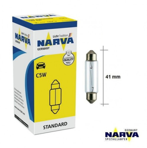 Bombilla 12V 5W SV8.5-4  41mm NARVA 17175