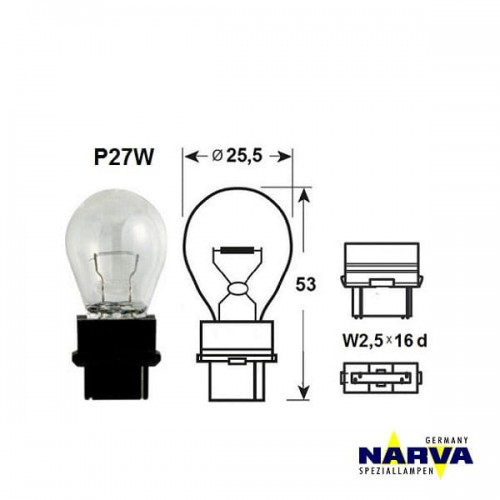 Bombilla 12,8V 32CP - 3156