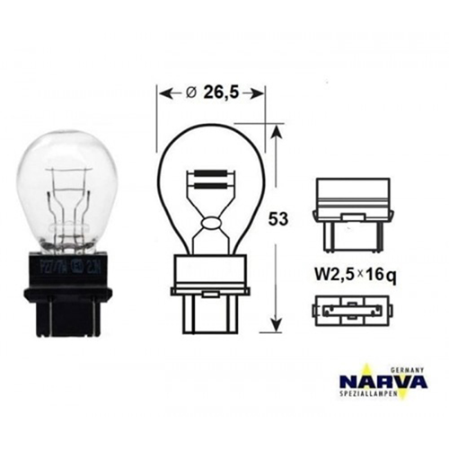 Bulb 12V 32/3CP W2,5x16q